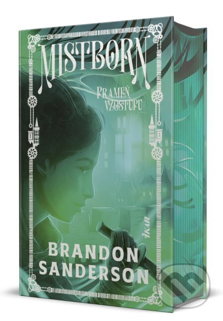 Kniha: Mistborn: Prameň vzostupu (Brandon Sanderson). Ikar, 2025 Kniha: Mistborn: Prameň vzostupu (Brandon Sanderson). Ikar, 2025