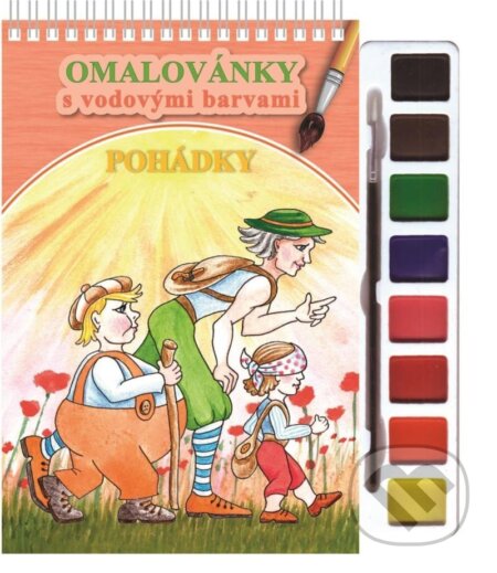 Kniha: Pohádky - Omalovánky s vodovými barvami a štětcem (Akim). Akim, 2025 Kniha: Pohádky - Omalovánky s vodovými barvami a štětcem (Akim). Akim, 2025