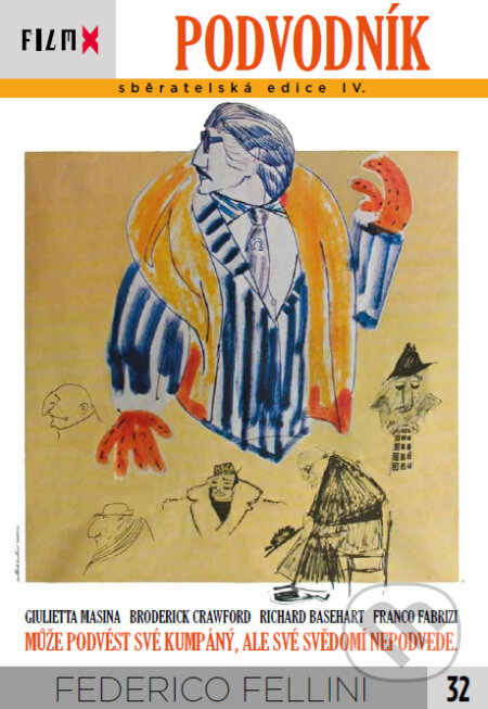 Film: Podvodník (Federico Fellini) (DVD). Hollywood, 2012 Film: Podvodník (Federico Fellini) (DVD). Hollywood, 2012