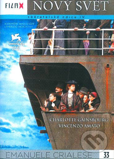 Film: Nový svět (Emanuele Crialese) (DVD). Hollywood, 2012 Film: Nový svět (Emanuele Crialese) (DVD). Hollywood, 2012