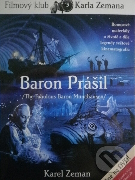 Film: Baron Prášil (Karel Zeman) (DVD). Bonton Film, 2013 Film: Baron Prášil (Karel Zeman) (DVD). Bonton Film, 2013