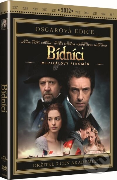 Film: Bídníci (Tom Hooper) (DVD). Bonton Film, 2015 Film: Bídníci (Tom Hooper) (DVD). Bonton Film, 2015