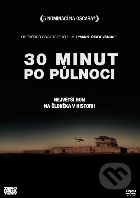 Film: 30 minut po půlnoci (Kathryn Bigelow) (DVD). Bonton Film, 2015 Film: 30 minut po půlnoci (Kathryn Bigelow) (DVD). Bonton Film, 2015