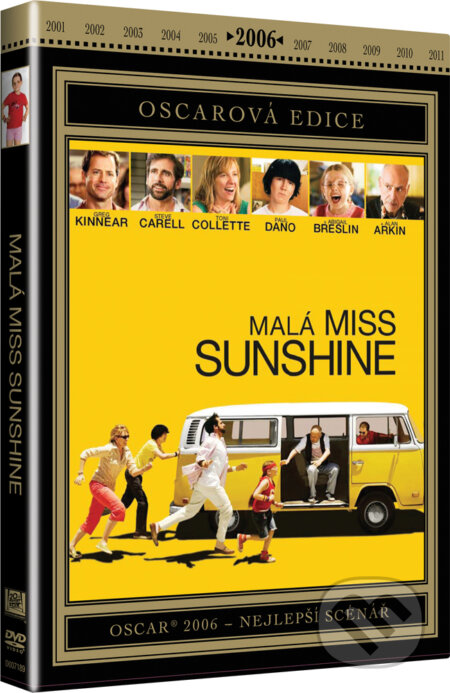 Film: Malá Miss Sunshine (Jonathan Dayton a Valerie Faris) (DVD). Bonton Film, 2015 Film: Malá Miss Sunshine (Jonathan Dayton a Valerie Faris) (DVD). Bonton Film, 2015