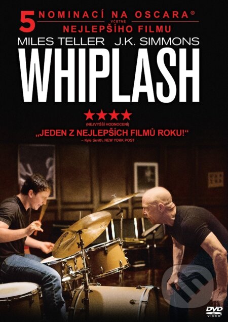 Film: Whiplash (Damien Chazelle) (DVD). Bonton Film, 2016 Film: Whiplash (Damien Chazelle) (DVD). Bonton Film, 2016