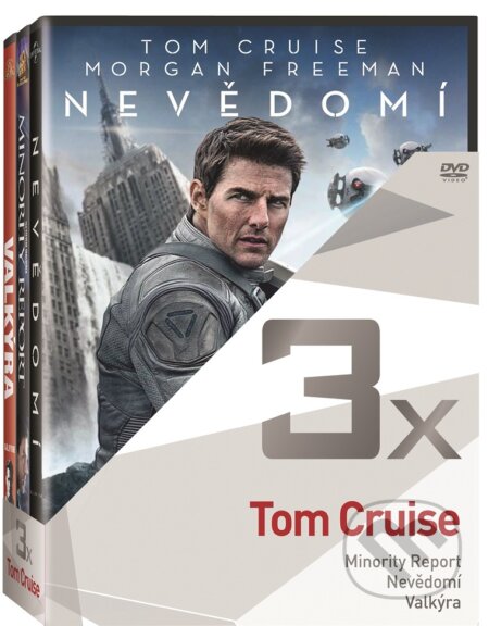 Film: Tom Cruise (Kolekce 3 DVD) (Steven Spielberg, Joseph Kosinski a Bryan Singer) (DVD). Bonton Film, 2016 Film: Tom Cruise (Kolekce 3 DVD) (Steven Spielberg, Joseph Kosinski a Bryan Singer) (DVD). Bonton Film, 2016
