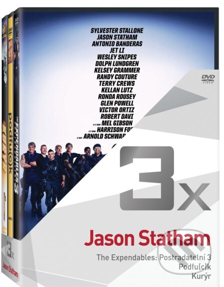 Film: Jason Statham (Kolekce 3 DVD) (Corey Yuen, Louis Leterrier a Patrick Hughes) (DVD). Bonton Film, 2016 Film: Jason Statham (Kolekce 3 DVD) (Corey Yuen, Louis Leterrier a Patrick Hughes) (DVD). Bonton Film, 2016