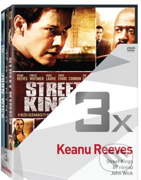 Film: Keanu Reeves (Kolekce 3 DVD) (Carl Rinsch, Chad Stahelski, David Ayer a David Leitch) (DVD). Bonton Film, 2016 Film: Keanu Reeves (Kolekce 3 DVD) (Carl Rinsch, Chad Stahelski, David Ayer a David Leitch) (DVD). Bonton Film, 2016