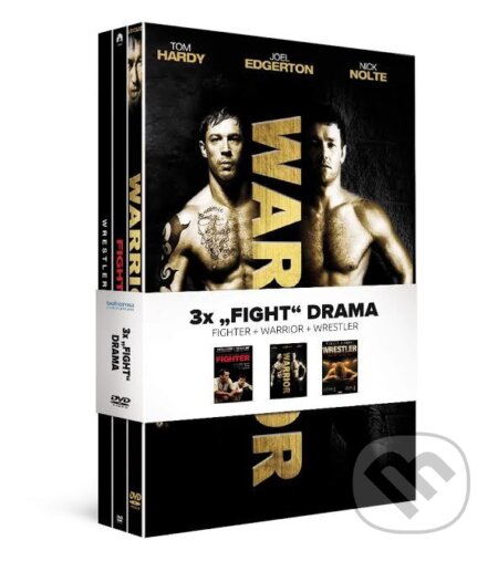 Film: "Fight" drama (Kolekce 3 DVD) (Bohemia Motion Pictures, a.s.) (DVD). Bohemia Motion Pictures, a.s., 2016 Film: "Fight" drama (Kolekce 3 DVD) (Bohemia Motion Pictures, a.s.) (DVD). Bohemia Motion Pictures, a.s., 2016