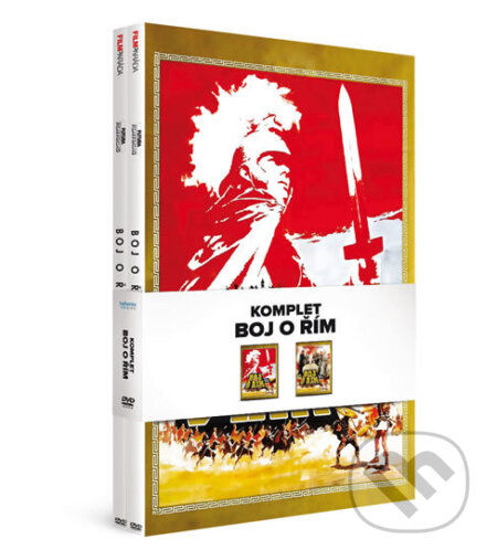 Film: Boj o Řím - komplet 2DVD (Robert Siodmak a Sergiu Nicolaescu) (DVD). Bohemia Motion Pictures, a.s., 2016 Film: Boj o Řím - komplet 2DVD (Robert Siodmak a Sergiu Nicolaescu) (DVD). Bohemia Motion Pictures, a.s., 2016