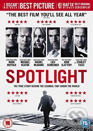 Film: Spotlight (Thomas McCarthy a Tom McCarthy) (DVD). Entertainment One, 2016 Film: Spotlight (Thomas McCarthy a Tom McCarthy) (DVD). Entertainment One, 2016