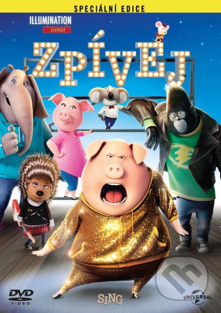 Film: Zpívej (Garth Jennings) (DVD). Magicbox, 2017 Film: Zpívej (Garth Jennings) (DVD). Magicbox, 2017