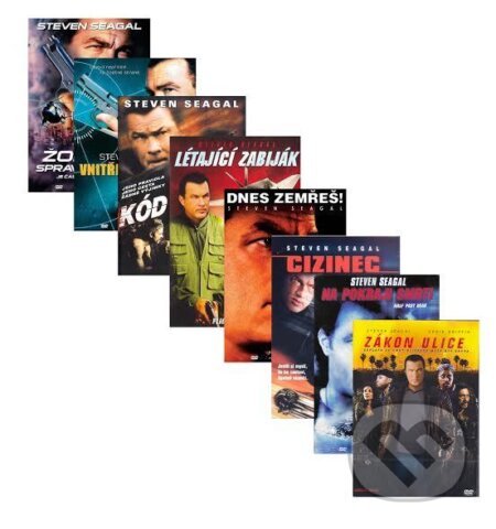 Film: Steven Seagal (Kolekce 8 DVD) (Hollywood) (DVD). Hollywood, 2017 Film: Steven Seagal (Kolekce 8 DVD) (Hollywood) (DVD). Hollywood, 2017