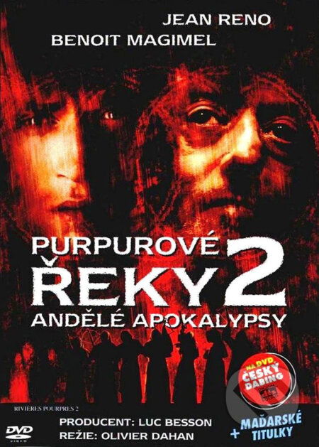 Film: Purpurové řeky 2 (Olivier Dahan) (DVD). Hollywood, 2021 Film: Purpurové řeky 2 (Olivier Dahan) (DVD). Hollywood, 2021