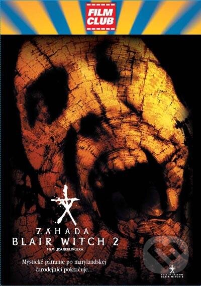 Film: Záhada Blair Witch 2 (Joe Berlinger) (DVD). Hollywood, 2021 Film: Záhada Blair Witch 2 (Joe Berlinger) (DVD). Hollywood, 2021