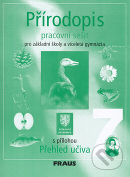 Kniha: Přírodopis 7 pro ZŠ a víceletá gymnázia (František Hasch, Jaroslav Sejpka a Věra Čabradová). Fraus, 2012 Kniha: Přírodopis 7 pro ZŠ a víceletá gymnázia (František Hasch, Jaroslav Sejpka a Věra Čabradová). Fraus, 2012