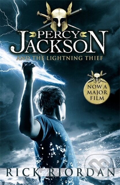 Audiokniha: Percy Jackson and the Lightning Thief (Rick Riordan). Penguin Random House Childrens UK, 2009 Audiokniha: Percy Jackson and the Lightning Thief (Rick Riordan). Penguin Random House Childrens UK, 2009