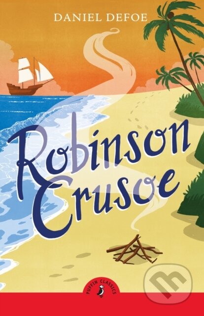 Kniha: Robinson Crusoe (Daniel Defoe). Puffin Books, 2025 Kniha: Robinson Crusoe (Daniel Defoe). Puffin Books, 2025