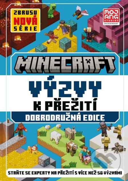 Kniha: Minecraft - Výzvy k přežití (Autorský kolektív). Alicanto, 2025 Kniha: Minecraft - Výzvy k přežití (Autorský kolektív). Alicanto, 2025