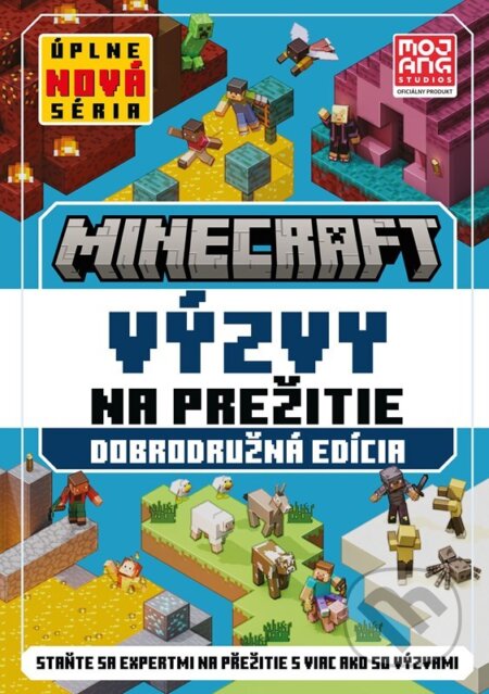 Kniha: Minecraft - Výzvy na prežitie (Autorský kolektiv). Alicanto, 2025 Kniha: Minecraft - Výzvy na prežitie (Autorský kolektiv). Alicanto, 2025