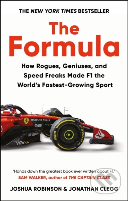 Kniha: The Formula (Joshua Robinson a Jonathan Clegg). Octopus Publishing Group, 2025 Kniha: The Formula (Joshua Robinson a Jonathan Clegg). Octopus Publishing Group, 2025
