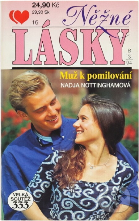 Kniha: Muž k pomilování (Nadia Nottingham). Ivo Železný, 1994 Kniha: Muž k pomilování (Nadia Nottingham). Ivo Železný, 1994