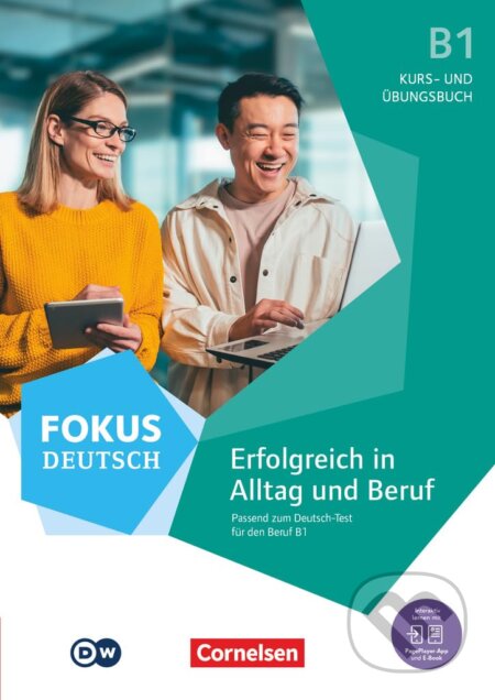 Kniha: Kurs- und Übungsbuch passend zum Deutsch-Test für den Beruf B1 Inkl. E-Book und PagePlayer-App (Joachim Schote a Gunther Weimann). Cornelsen Verlag, 2024 Kniha: Kurs- und Übungsbuch passend zum Deutsch-Test für den Beruf B1 Inkl. E-Book und PagePlayer-App (Joachim Schote a Gunther Weimann). Cornelsen Verlag, 2024