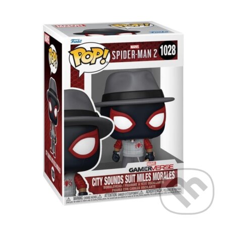 Funko POP Games: Spider-Man 2 - City Sounds Suit Miles Morales #1028 (Funko). Funko, 2025 Funko POP Games: Spider-Man 2 - City Sounds Suit Miles Morales #1028 (Funko). Funko, 2025