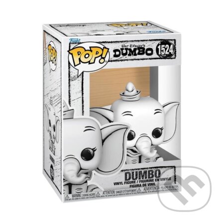 Funko POP Disney: Dumbo (Sketched) #1524 (Funko). Funko, 2025 Funko POP Disney: Dumbo (Sketched) #1524 (Funko). Funko, 2025