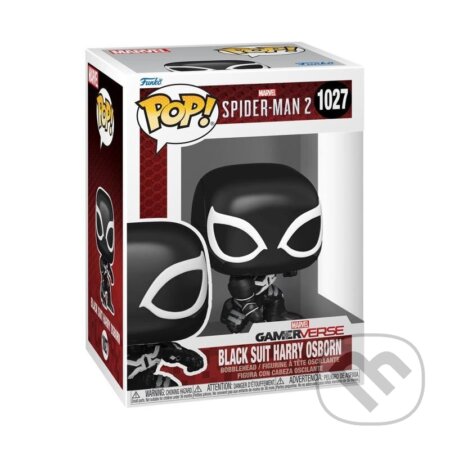 Funko POP Games: Spider-Man 2 - Black Suit Harry Osborn #1027 (Funko). Funko, 2025 Funko POP Games: Spider-Man 2 - Black Suit Harry Osborn #1027 (Funko). Funko, 2025