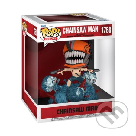 Funko POP Deluxe: Chainsaw Man - Chainsaw Man #1768 (Funko). Funko, 2025 Funko POP Deluxe: Chainsaw Man - Chainsaw Man #1768 (Funko). Funko, 2025