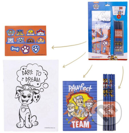 Kreatívny set Paw Patrol: Tým (). , 2023 Kreatívny set Paw Patrol: Tým (). , 2023