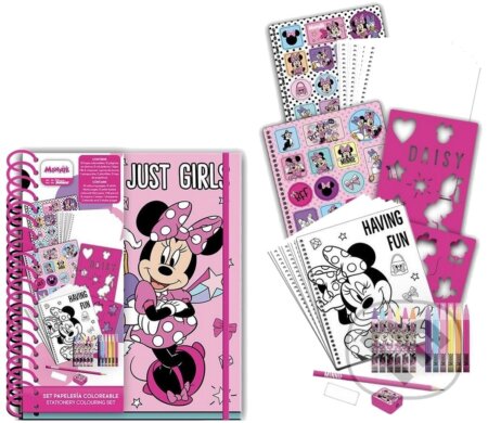Kreatívny blok Disney - Minnie Mouse: Dievčatá sa bavia (). , 2024 Kreatívny blok Disney - Minnie Mouse: Dievčatá sa bavia (). , 2024