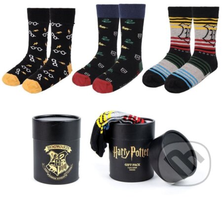 Pánske ponožky v darčekovom boxe Harry Potter: Symboly set 3 párov (veľkosť EU 38-45) (Harry Potter). Harry Potter, 2025 Pánske ponožky v darčekovom boxe Harry Potter: Symboly set 3 párov (veľkosť EU 38-45) (Harry Potter). Harry Potter, 2025