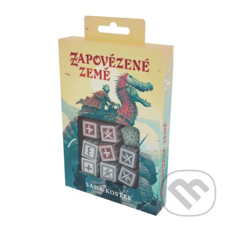 Zapovězené země - sada kostek (Mytago). Mytago, 2025 Zapovězené země - sada kostek (Mytago). Mytago, 2025
