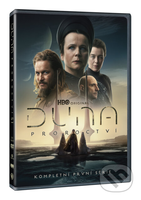 Film: Duna: Proroctví 1. série (Anna Foerster, John Cameron Mitchell a Richard J. Lewis) (DVD). Magicbox, 2025 Film: Duna: Proroctví 1. série (Anna Foerster, John Cameron Mitchell a Richard J. Lewis) (DVD). Magicbox, 2025