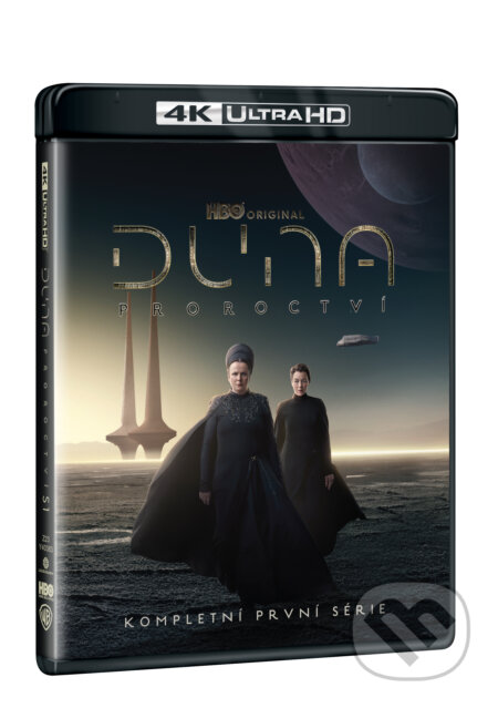 Film: Duna: Proroctví 1. série Ultra HD Blu-ray (Anna Foerster, John Cameron Mitchell a Richard J. Lewis) (UltraHDBlu-ray). Magicbox, 2025 Film: Duna: Proroctví 1. série Ultra HD Blu-ray (Anna Foerster, John Cameron Mitchell a Richard J. Lewis) (UltraHDBlu-ray). Magicbox, 2025
