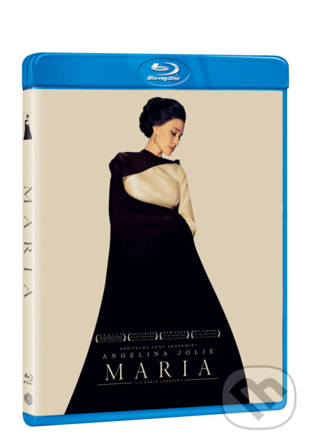 Film: Maria (Pablo Larraín) (Blu-ray). Magicbox, 2025 Film: Maria (Pablo Larraín) (Blu-ray). Magicbox, 2025