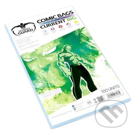 Obaly na komiks 178 x 268 mm (Ultimate Guard) (Ultimate Guard). Ultimate Guard, 2025 Obaly na komiks 178 x 268 mm (Ultimate Guard) (Ultimate Guard). Ultimate Guard, 2025