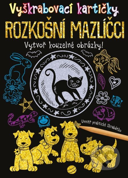 Kniha: Vyškrabovací kartičky: Rozkošní mazlíčci (Autorský kolektív). CPRESS, 2025 Kniha: Vyškrabovací kartičky: Rozkošní mazlíčci (Autorský kolektív). CPRESS, 2025