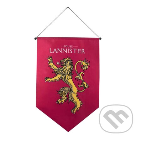 Vlajka Hra o tróny - Lannister (Cinereplicas). Cinereplicas, 2025 Vlajka Hra o tróny - Lannister (Cinereplicas). Cinereplicas, 2025
