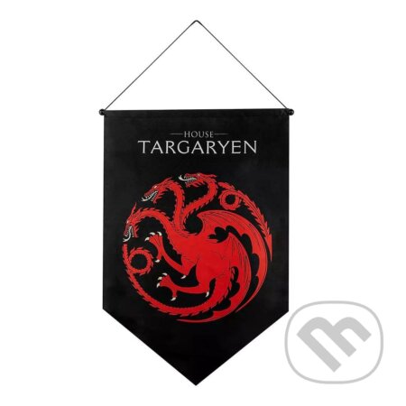 Vlajka Hra o tróny - Targaryen (Cinereplicas). Cinereplicas, 2025 Vlajka Hra o tróny - Targaryen (Cinereplicas). Cinereplicas, 2025