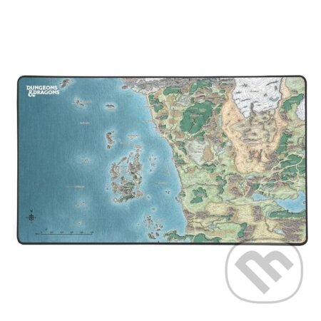 Podložka pod myš a klávesnicu Dungeons & Dragons - Faerun Map (). , 2025 Podložka pod myš a klávesnicu Dungeons & Dragons - Faerun Map (). , 2025