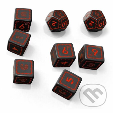 Sada kociek - The One Ring RPG (čierna) (Free League Publishing). Free League Publishing, 2025 Sada kociek - The One Ring RPG (čierna) (Free League Publishing). Free League Publishing, 2025