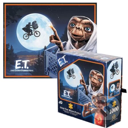 Puzzle: E.T. Mimozemšťan - Over the moon (Noble Collection). Noble Collection, 2025 Puzzle: E.T. Mimozemšťan - Over the moon (Noble Collection). Noble Collection, 2025