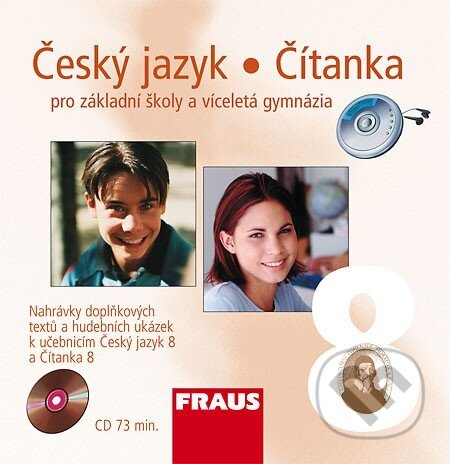 Český jazyk/Čítanka 8 pro ZŠ a víceletá gymnázia - CD /1ks/ - Zdeňka Krausová, Martina Pašková, Fraus, 2012