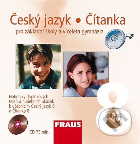 Audiokniha: Český jazyk/Čítanka 8 pro ZŠ a víceletá gymnázia - CD /1ks/ (Martina Pašková a Zdeňka Krausová). Fraus, 2012 Audiokniha: Český jazyk/Čítanka 8 pro ZŠ a víceletá gymnázia - CD /1ks/ (Martina Pašková a Zdeňka Krausová). Fraus, 2012