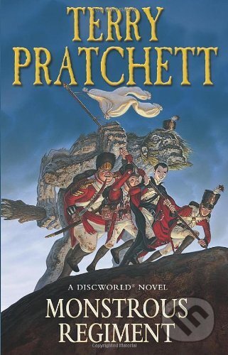 Kniha: Monstrous Regiment (Terry Pratchett). Corgi Books, 2014 Kniha: Monstrous Regiment (Terry Pratchett). Corgi Books, 2014