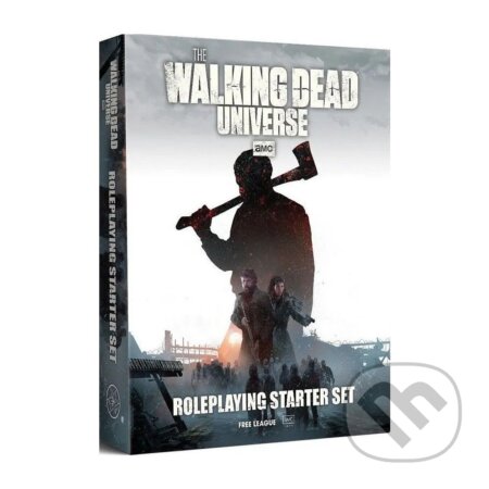 Společenská hra: The Walking Dead Universe RPG Starter Set (Free League Publishing). Free League Publishing, 2025 Společenská hra: The Walking Dead Universe RPG Starter Set (Free League Publishing). Free League Publishing, 2025