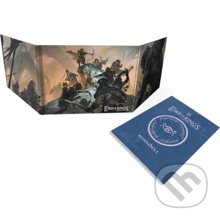 Společenská hra: The Lord Of The Rings RPG 5E: Loremaster’s Screen & Rivendell Compendium (Free League Publishing). Free League Publishing, 2025 Společenská hra: The Lord Of The Rings RPG 5E: Loremaster’s Screen & Rivendell Compendium (Free League Publishing). Free League Publishing, 2025